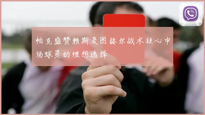 帕克盛赞赖斯是图赫尔战术核心中场球员的理想选择